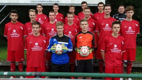 hi. Reihe.v.l.: Lukas Schuster, Patrik Waadt, Marco Czada, Sebastian Balthes, Jeremias Finster, Trainer Lars Gruteser
mi. Reihe v.l.: Andre Oliveira, Raphael Schoppel, Michael Schulz, Julius Schuster, Dominik Banek, Frederik Forker, Julian Zirn
vo. Reihe v.l.: Philipp Streng, Lucas Mai, Sven Schiffermüller, Tobias Reinel
Es fehlt: Mohsen Javanshir